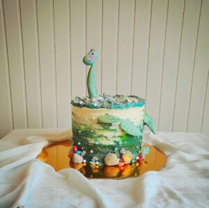 Lochness Monster Cake