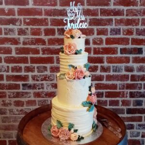 Wedding Cake 4 Tier