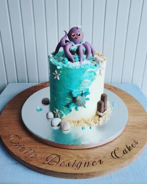 Sea Themed Birthday Cake