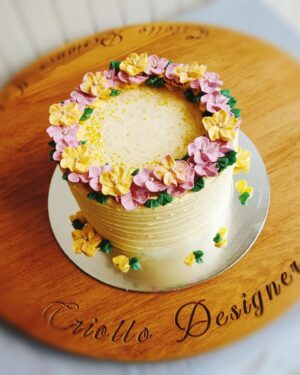 Spring Anniversary Cake