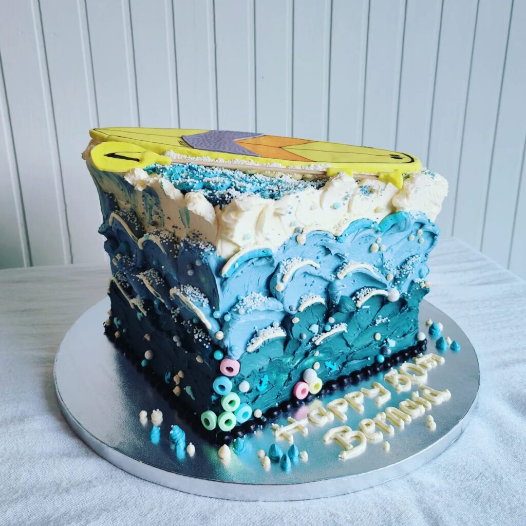 Surfboard Cake