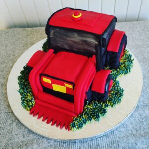 Tractor Themed Cake