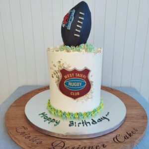 West Tieri Rugby Cake