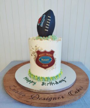 West Tieri Rugby Cake