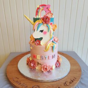 unicorn birthday cake