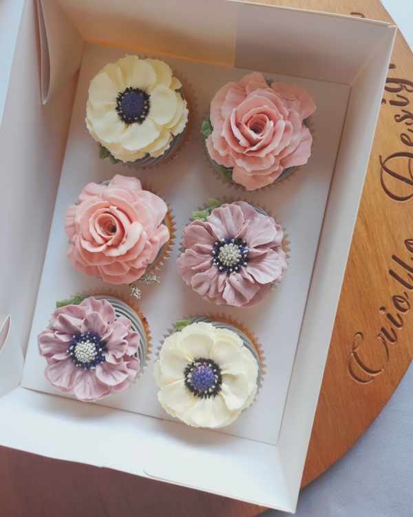 Floral Cupcakes Dunedin