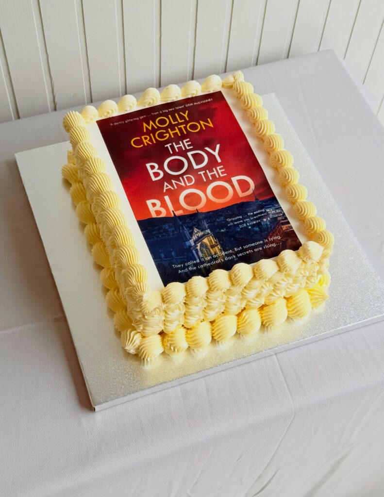 Book Launch Celebration Cake by Criollo Designer Cakes in Dunedin, Otago, New Zealand
