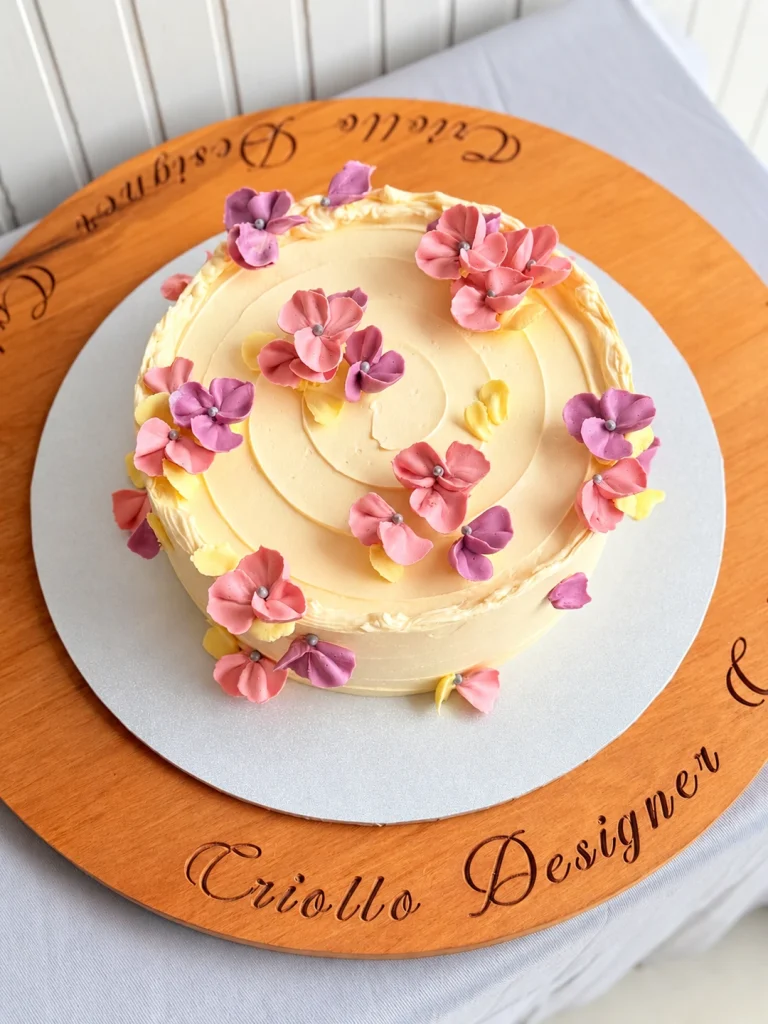 Cherry Blossom Elopement Cake