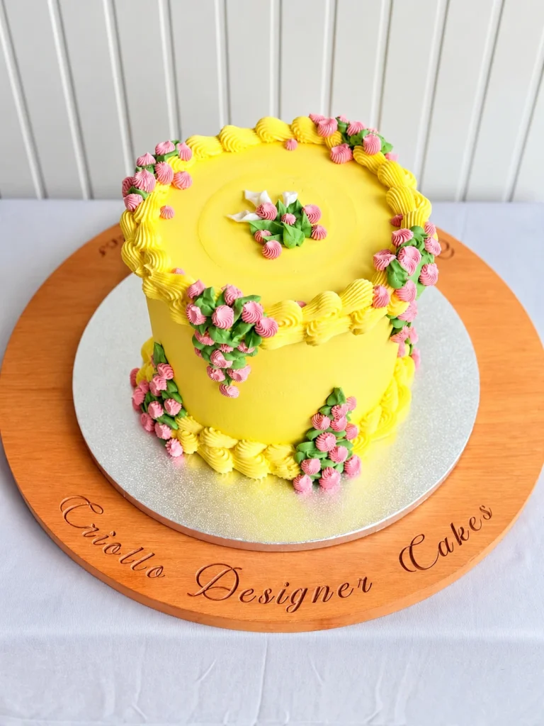 Mango Coconut Sunkissed Birthday Cake