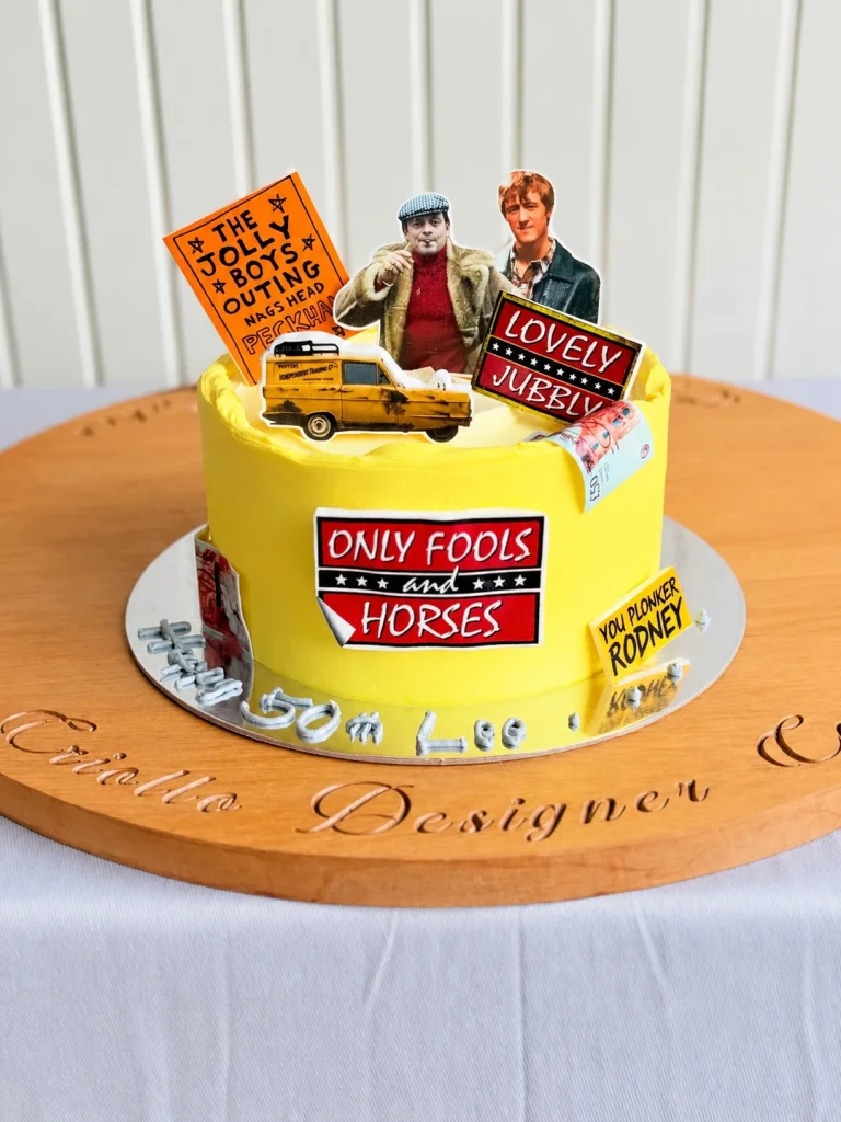 "Only Fools & Horses" Classic Tv-Series Themed 50th Milestone Birthday Cake
